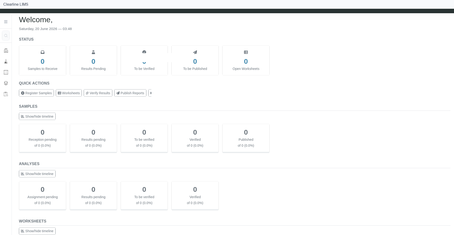 Dashboard orientation