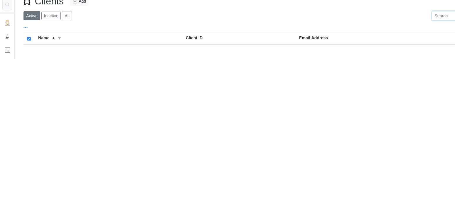 Clients list